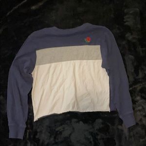 Long sleeve crop top